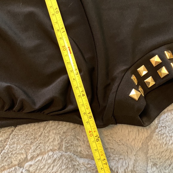 Michael Kors asymmetrical black and gold dress - Picture 8 of 8